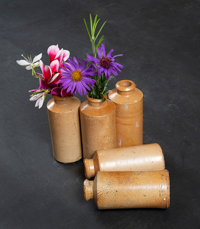 Stoneware Medicine Bottles