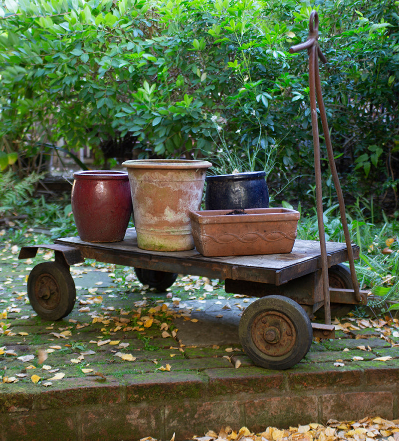 Vintage 4 Wheel Garden Trolley