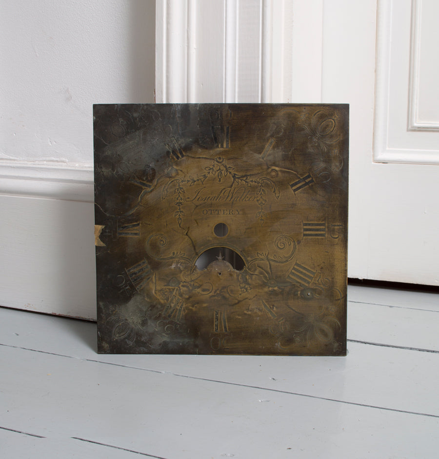 Clock Face by Josias Walker of Ottery.