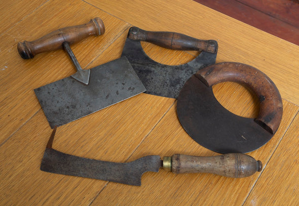 Four Vintage Herb Choppers
